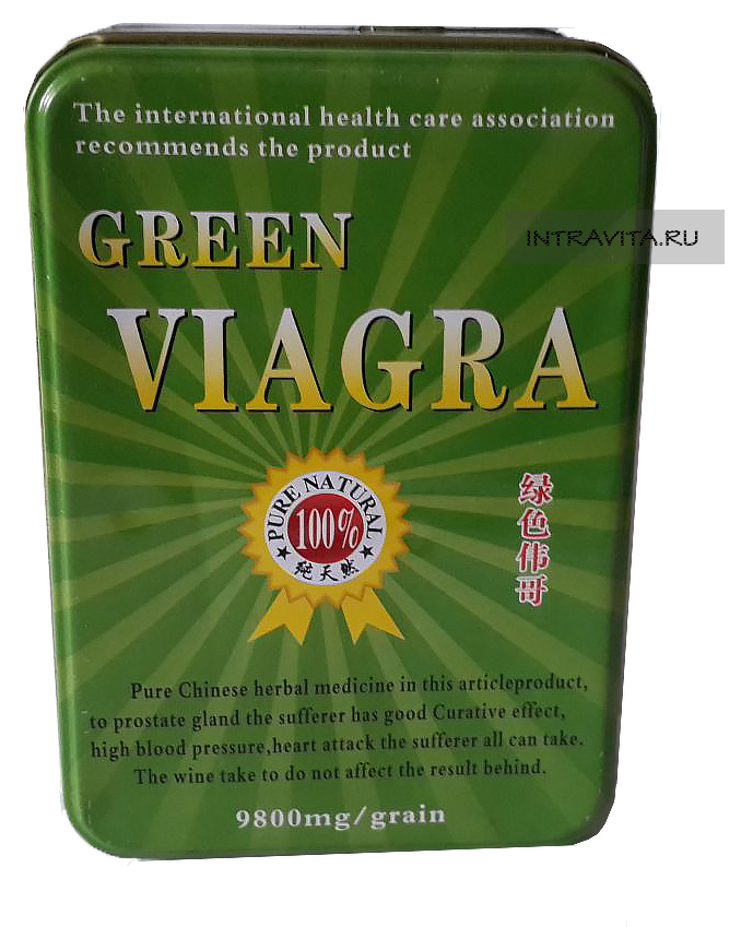 Green Viagra Зеленая Виагра препарат для повышения потенции